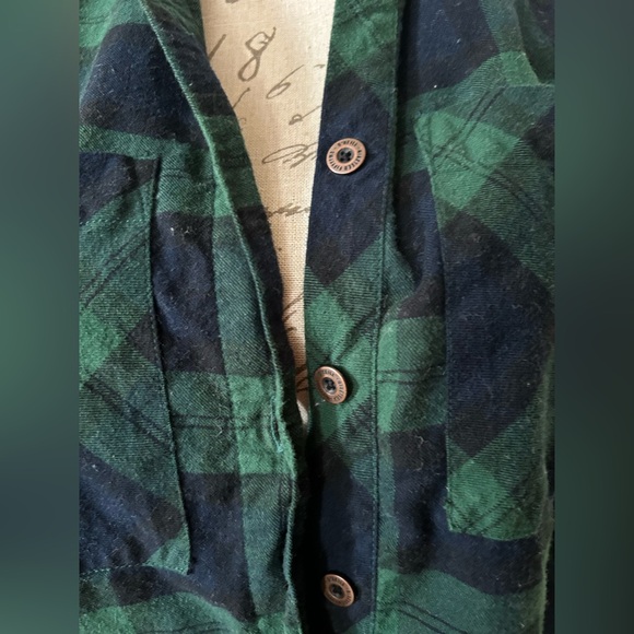 O’Neill Green and Blue Plaid Shirt - Picture 2 of 16